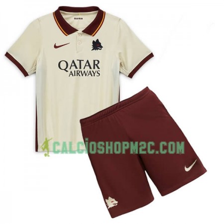 AS Roma Bambino Maglia Trasferta 2020/2021 Manica Corta (+ Pantaloncini)